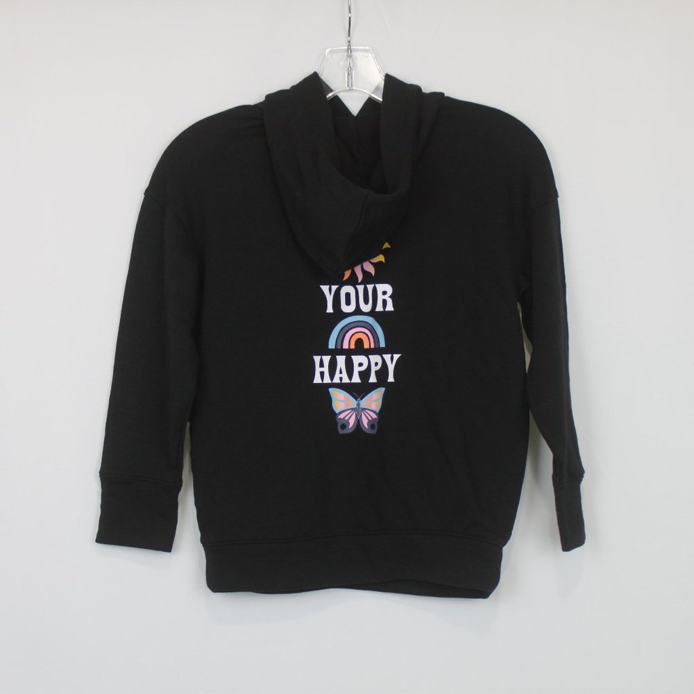 Old Navy Find Your Happy Graphic Pullover Long Sleeve Hooded Sweater - Picture 2 of 8